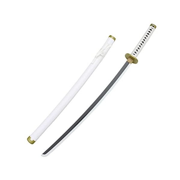 JRPT Roronoa Zoro Samurai Katana Sword, Anime En Bois Ninja Sword Toy Arme Accessoire Cosplay Prop Prop Jouet Pour Accessoire