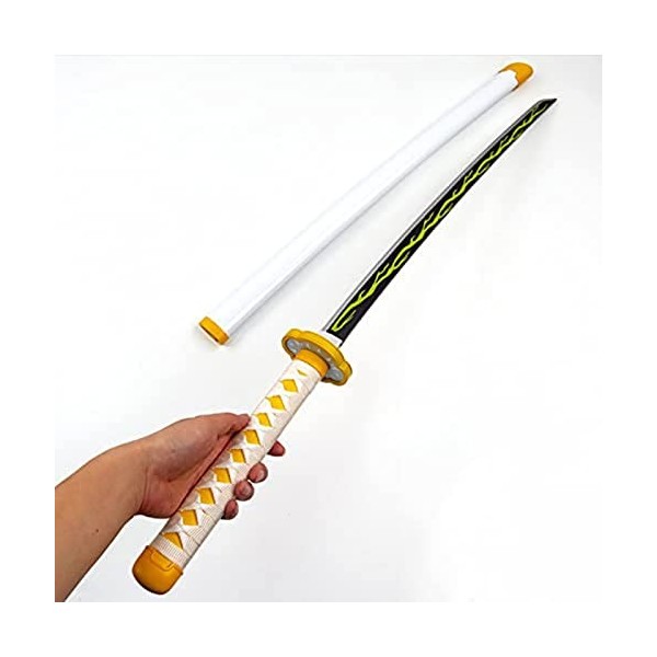 Maryaz Sword En Bois Japonais Katana, Cos En Bois Sword Sesshoumaru Modèle DArmes DAccessoires, Accessoire de Carnaval, Ave