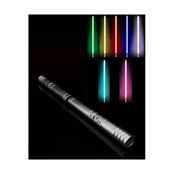 Sabre laser Style RVB changeant de couleur colorée Guerres des étoiles au sabre laser Baguettes de sabre laser Lame de sabre 