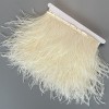 13-18 CM Plumes Dautruche Garniture Plumes Plumes Ruban for Artisanat BRICOLAGE Robe De Mariage Décoration Accessoires Colo