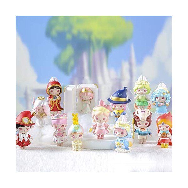 pop mart Bunny Magic Series Figurine daction exclusive Jouet populaire à collectionner Figurine mignonne cadeau créatif pour