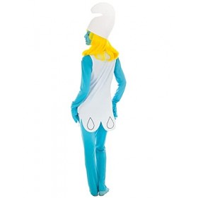 Generique - Déguisement Schtroumpfette adulte - Bleu - L