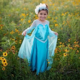 Great Pretenders - Ice Queen Dress Casquettes, masques et accessoires de fête, Bleu Bleu 38985 