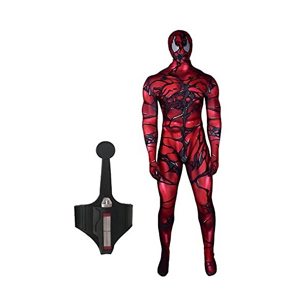 MODRYER Filles garçons Venin Cosplay Combinaisons Spiderman déguisement Costume Halloween Carnaval Body Super-héros Onesies A