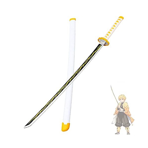 Gaiev Multicolore Anime Katana Demon Slayer Cosplay Katanas Épée Couteau Arme,Anime Ninja Jouets,Accessoire Décoratif De Fête