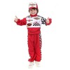 NC Enfants Halloween Racer Cosplay Rouge Course Voiture Pilote Uniforme Enfants Garçons Racing Pilote Costume Déguisement Mas
