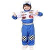 NC Enfants Halloween Racer Cosplay Rouge Course Voiture Pilote Uniforme Enfants Garçons Racing Pilote Costume Déguisement Mas