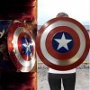 sookin Captain America Shield Superhero Up Retro Costume Accessoires Iron Art Shield Tenture Murale DéCorations Cosplay Costu