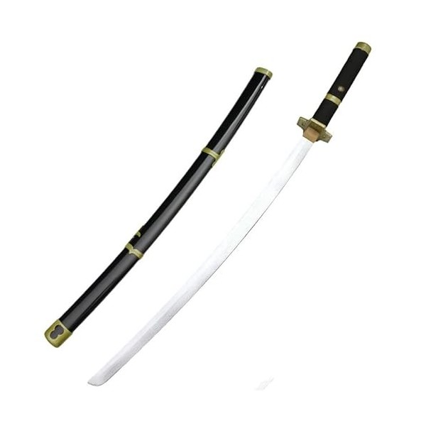 LLYLAY Katana Sword,Épée Demon Slayer en Bois,Anime Lovers,Accessoire Fait à la Main en Bois,Cadeau de Jeu Exquis,Swords pour