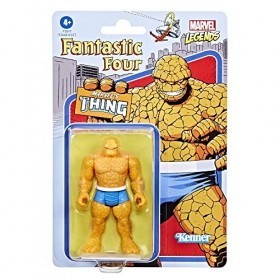 Marvel Hasbro Legends Series Retro 375 Collection, Figurine Marvels Thing de 9,5 cm F3817 Multicolore