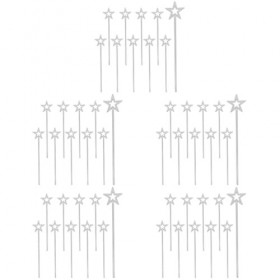 TOYANDONA 50 Pcs Enfants De Fée Princesse Étoiles De Fée Pour Adultes Costume De Jeu De Rôle Les Jouets Flash Cadeaux De Bal 