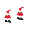 Kisangel 3Pcs Prop Accessoires Jupe Accessoires Enfants Vêtements Noël Crochet Mois Infantile Pour Filles Tricoté Nouveau-Né 
