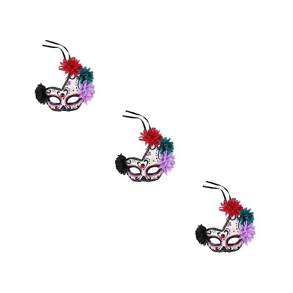 ABOOFAN 6 Pièces Masque DHalloween Costumes Pour Enfants Accessoires De Cosplay Bandeau De Bal Masqurade Accessoire De Costu