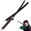 HASMI Enfants En Bois Ninja Samurai Épée Japonaise Anime Démon Tueur Kamado Tanjiro Cosplay Accessoires Katana Amateurs DAni