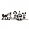 Jada- Mickey, Minnie, Pete, Parrot y Clarabelle Mikey Lot de 5 Figurines 90e Anniversaire, 0801310300138, Multicolore, 4 Cent