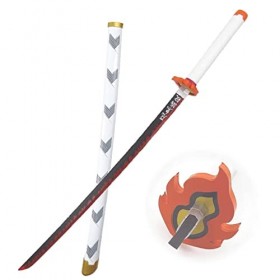 HASMI Épée Slayer Blade Cos, Accessoire En Bambou, Modèle DArme Kamado Tanjirou Katanas, Pour Anime Katana, Jouet Décoratif 
