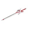 z&dw Épée de Samouraï en Mousse PU Katana Arme Jouet pour Les Amoureux de lanime, Jouets daccessoires de Cosplay Sword/Red 