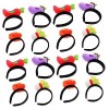 HAPINARY Déguisement Enfant 16 Pcs Bandeau En Peluche Bandeau Enfants Diadème Enfants Cravates Cosplay Coiffure Légume En For