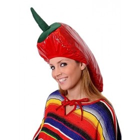I LOVE FANCY DRESS LTD Chilli Chapeau Chapeau Chapeau DÉGUISEMENT Chapeau Fantaisie TÊTE-À-TÊTE Mexicaine Chili ÉPICÉ