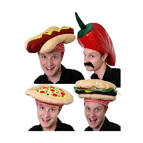 I LOVE FANCY DRESS LTD Chilli Chapeau Chapeau Chapeau DÉGUISEMENT Chapeau Fantaisie TÊTE-À-TÊTE Mexicaine Chili ÉPICÉ