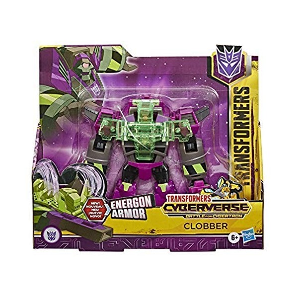 Transformers Cyberverse - Robot Ultra Clobber 17cm - Jouet Transformable 2 en 1