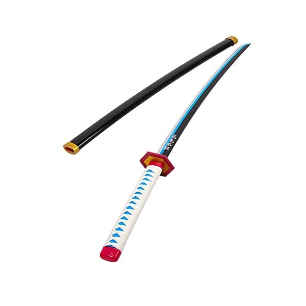 76cm/104cm Épée Tomioka Giyuu Épée de Jeu de rôle Épée de Nichirin pour Les Fans danime Cosplay, Cadeaux danniversaire, Acc