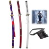 BRELHF Epee en Roronoa Zoro Katana 76cm/103cm Épée de Samouraï pour Halloween Costume Accessoires Size : Enfants 76cm 