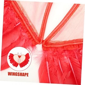 Warmhm 5 Pièces Ailes dange Costumes pour Enfants Vêtements De Fille Costumes pour Enfants Accessoires pour Adolescentes Ail