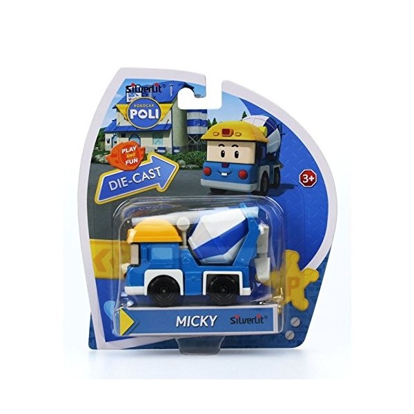 Retrogame Mickey Rocco Giocattoli 83259 - Robocar Poli Diecast