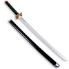 YPDHUA Anime Cosplay Katana Cos Bamboo Sword En Bois Blade de Slayer Avec Fourreau, Accessoire DArmes Cosplay Prop Jouet, Ha