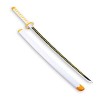 YPDHUA Anime Cosplay Katana Cos Bamboo Sword En Bois Blade de Slayer Avec Fourreau, Accessoire DArmes Cosplay Prop Jouet, Ha