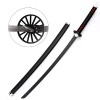 YAO TIAN Anime Sword Noir En Bois Katana Cosplay Arme Accessoires Pour Adultes Et Enfants, Accessoire de Jouets Pour Enfants 