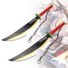 80cm Épée De Samouraï Katana en Bois Accessoire Tueur De Démons Jouets pour Enfants Fan Danime Fête dhalloween Texture Orig