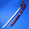 Épée Demon Slayer COS en Bois,Accessoire dépée en Bois Japonais,épée de Cosplay de Tueur de démons,Amoureux de lanime Katan