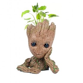 Groot Pot de Fleurs Gardiens de la Galaxie Figurines bébé modèle Mignon Jouet Stylo Pot