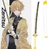 WXJP 104cm Katana Demon Slayer Anime Cosplay Japonais Lame en Bois Ninja Épée Jouet Enfants Darme Décoratif Accessoire Colo