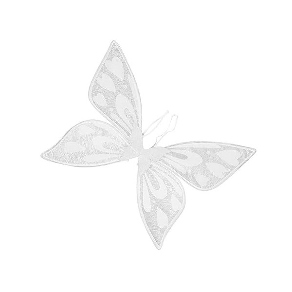 Abaodam 4 Pièces Ornement DAile De Fée Fournitures De Fête De Papillons Ailes pour Adultes Ornement De De Fée Accessoires De