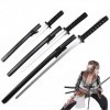 YAO TIAN Sword Slayer Blade Cos Weapon Kamado Accessoires de Cinéma Et de Télévision En Bois Cosplay Anime Jouet DArme Noir 