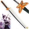 HBCH Démon Slayer Épée Lame en Bois Kimetsu No Yaiba Sabre Jouet Cosplay Katanas Arme Accessoires Anime Samurai Ninja Épée De