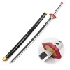 Épée Modèle de Jouets Fans dAnime Accessoire de Cosplay Katana en Bambou Tomioka Giyuu Soutenir Arme décorative dhalloween 