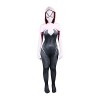 MYYLY Spiderman Gwen Body Fille Cosplay Combinaison Anniversaires Cadeau Accessoires Fête Carnaval Onesies Lycra Spandex Zent