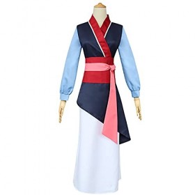 JOJO STYLE Anime Cosplay Costume Mulan Halloween Costumes Mascarade Danse Soirée Cosplay Vêtements Lensemble De 5 Pièces Com