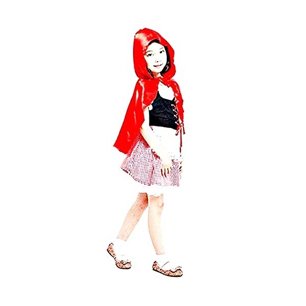 Inception Pro Infinite Déguisement – Costume – Carnaval – Halloween – Chapeau rouge – Fabuleles – Couleur rouge – Fille – Tai