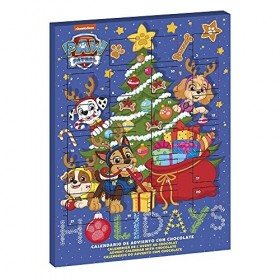 Pat Patrouille Calendrier de lAvent de Chocolat au Lait Noël 2021 Paw Patrol Holidays Exclusif