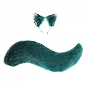 Oshhni Anime Chat Costume Animal Cosplay Queue Bandeau Jouets Accessoires Chaton Gants Oreilles Cadeaux déguisements Hallowee