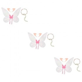 Toyvian 3 Ensembles DAccessoires De Performance Pour Enfants Cadeaux De Princesse Oreilles DElfe Réalistes Accessoires Phot