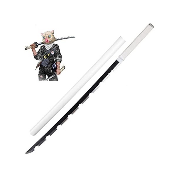 JRPT Pu Mousse Samurai Saburai Sword Japonais Katana Armes Toy Slayer Lame Pour Cosplay Accessoires Jouets, Amoureux DAnime,