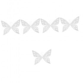 Gadpiparty 5 Pièces Ailes DAile De Papillon pour Femmes Cadeaux De Fête Ornement DAile De Fée Aile De Fée Cosplay Ailes DA