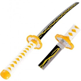 Anime japonais épée jouet en bois Anime épée démon tueur lame arme jouet avec fourreau, cadeau danniversaire de noël pour ni