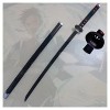 JRPT Slayer Katanas Blade Blade Sword Arme Prop Anime Ninja Épée Avec Fourreau Pour Knight Soldier Warrior Costume Costume Ba